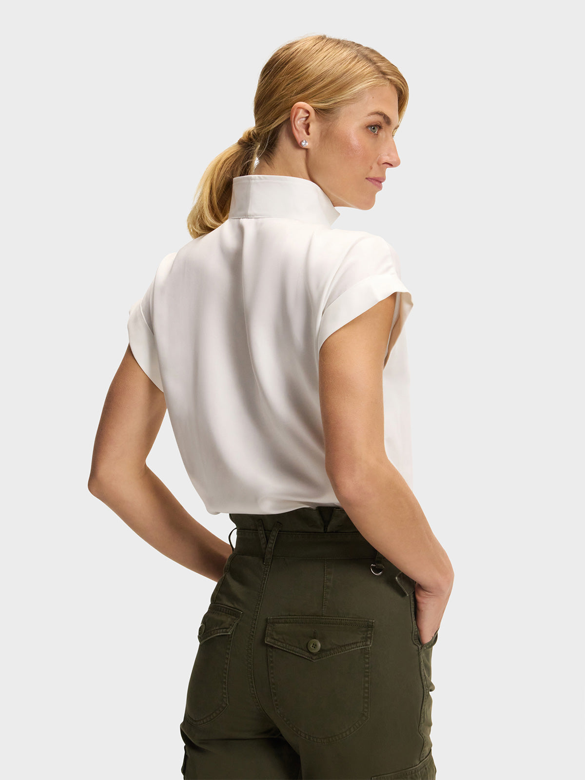 CAP SLEEVE: WHITE SANDS