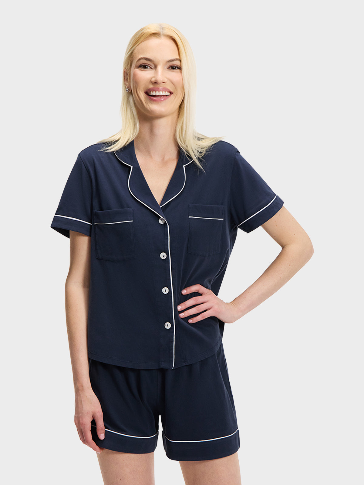 SHORTIES PAJAMA SET: NIGHTCAP
