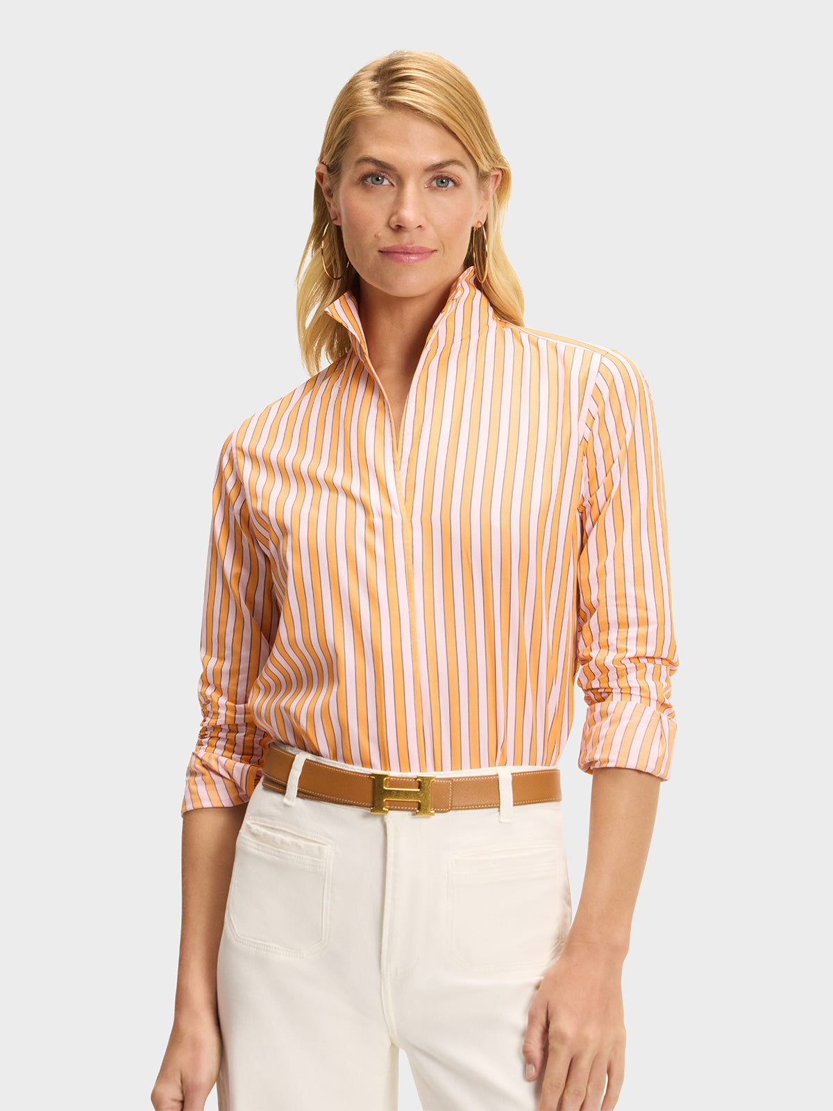 Sarah Alexandra SIGNATURE: APEROL SPRITZ 14 - Women's Button Down Shirts