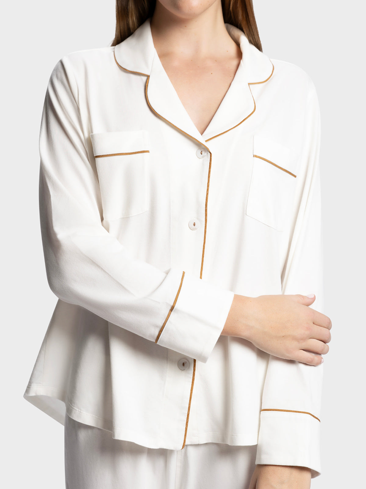 LONG SLEEVE PAJAMA SET: ROOM SERVICE