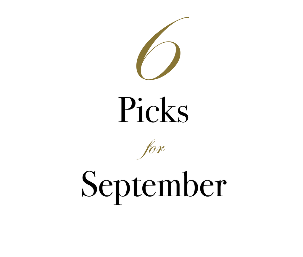 Sarah Alexandra's Top Picks For September!