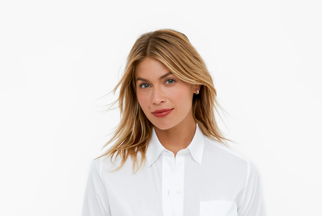 Modest shirts for women sales