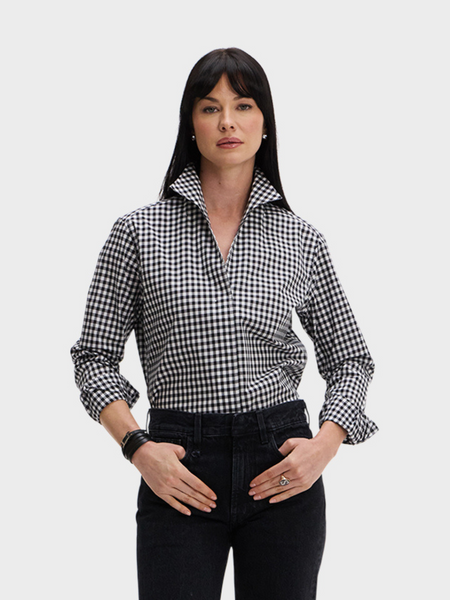 トップス maatee&sons cashmere gingham work shirt MAATEE&SONS Ex. CASHMERE GINGHAM WORK SHIRT | M