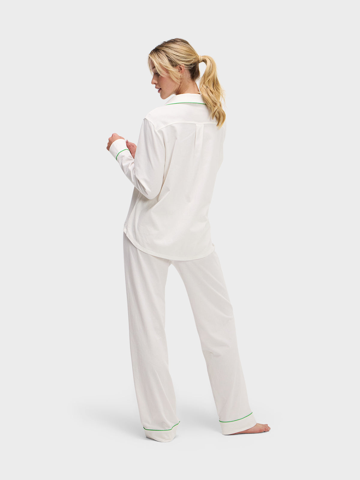 LONG SLEEVE PAJAMA SET: TEE TIME