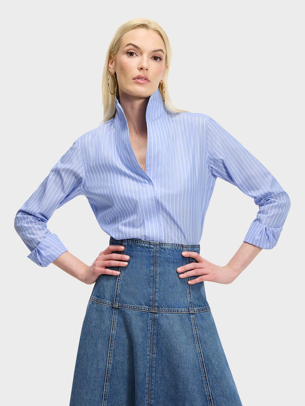 Signature Oversized Shirt – Handmade Elegance with a Purpose - 22-01
