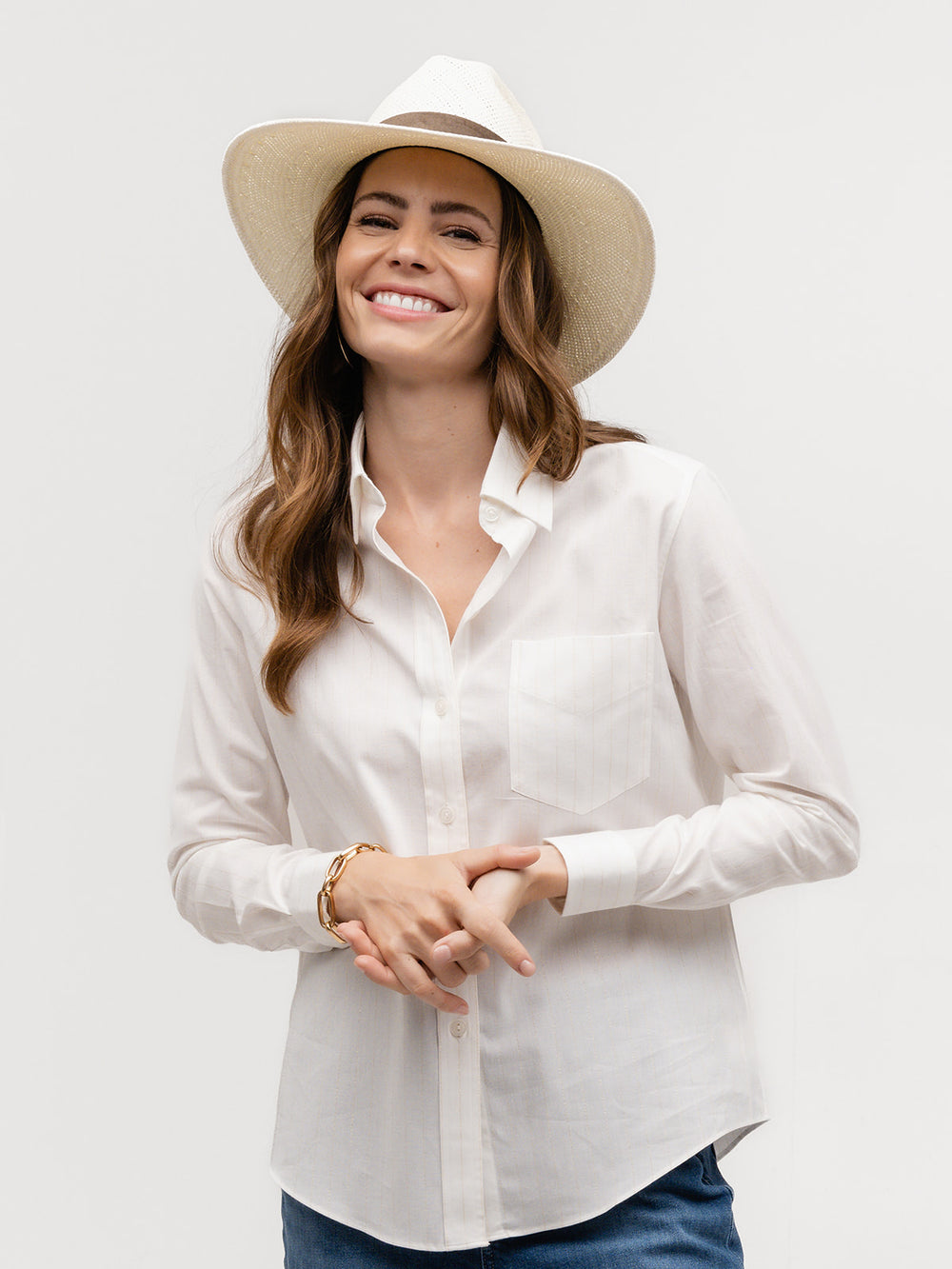 Weekend LA Cotton Button Up Shirt