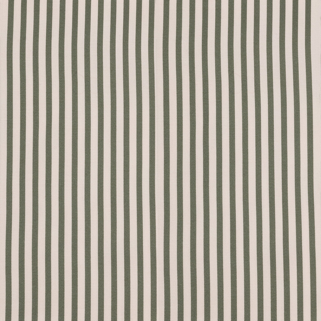 Straight Up striped green and cream pattern