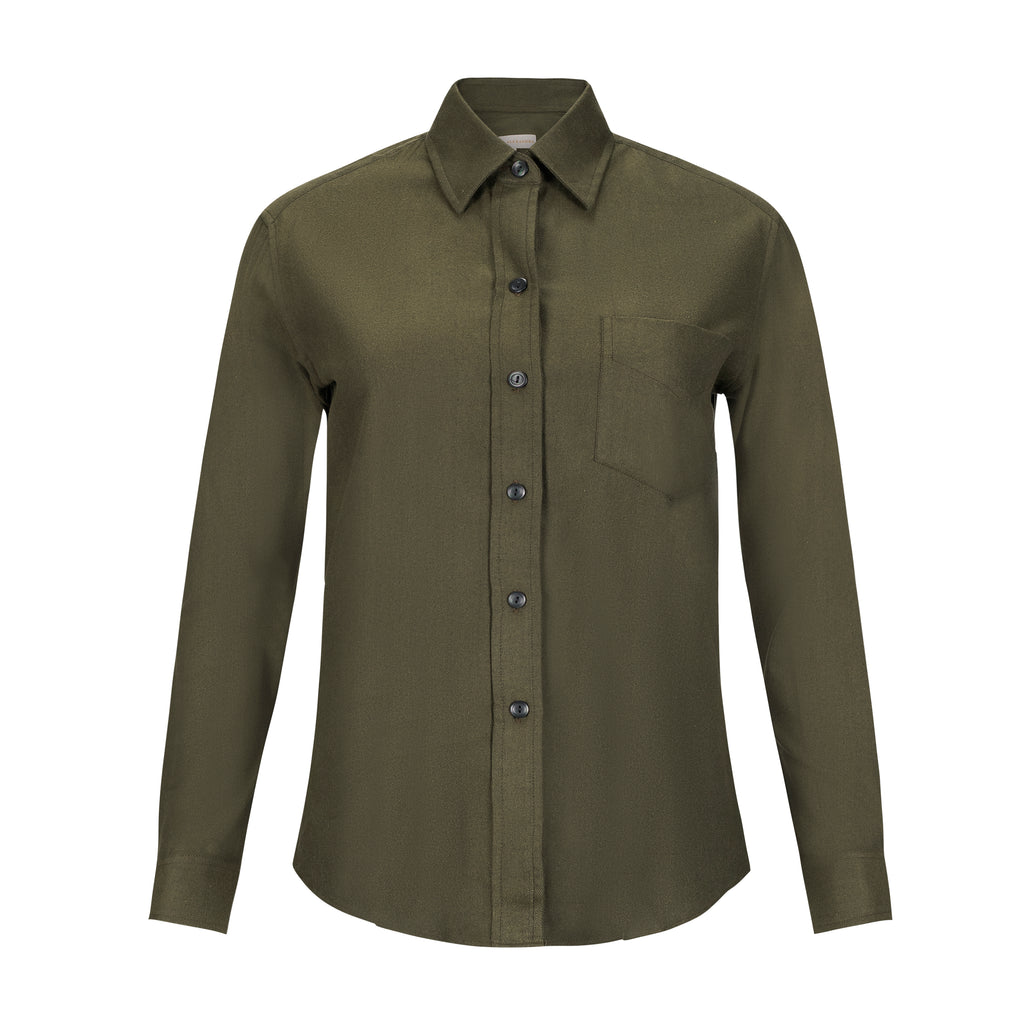 Weekend Sergeant's Secret designer ladies button down shirt