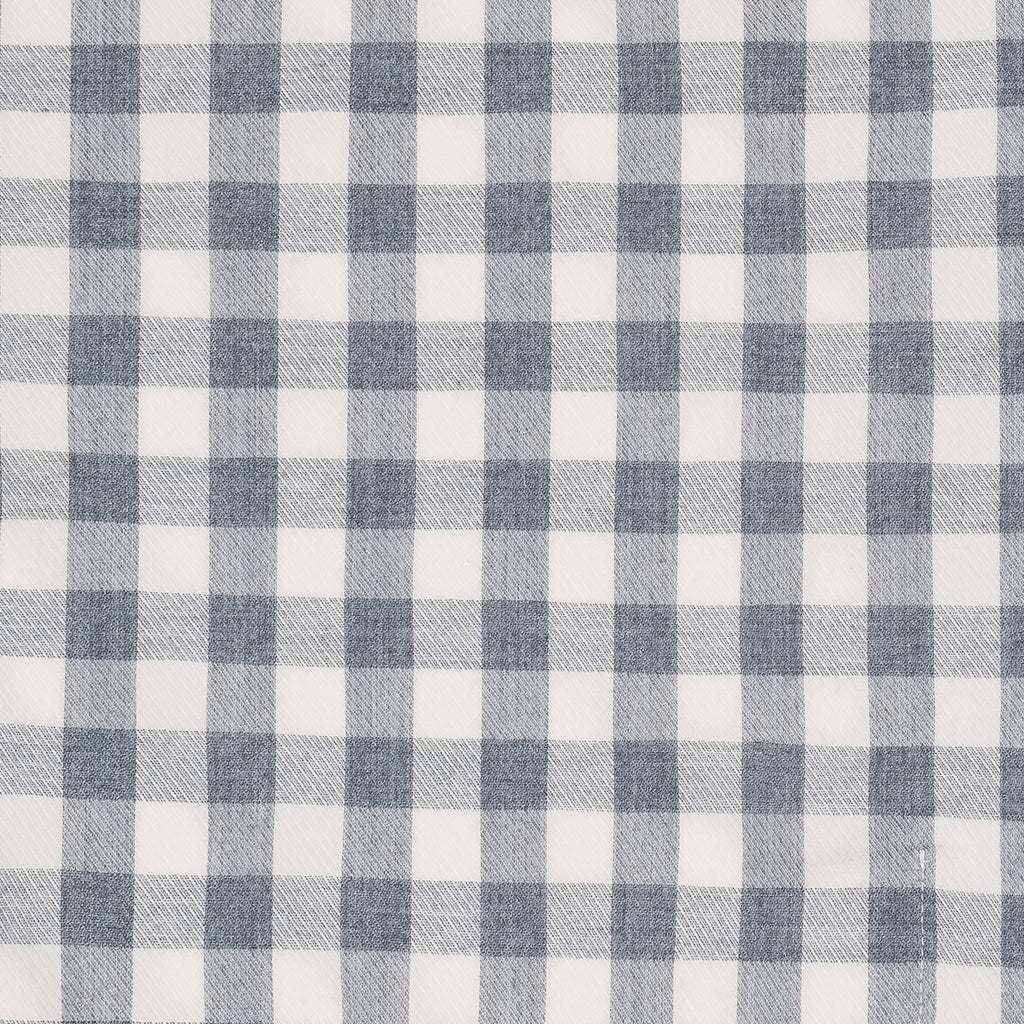 Yellowstone Girl grey blue mini plaid pattern